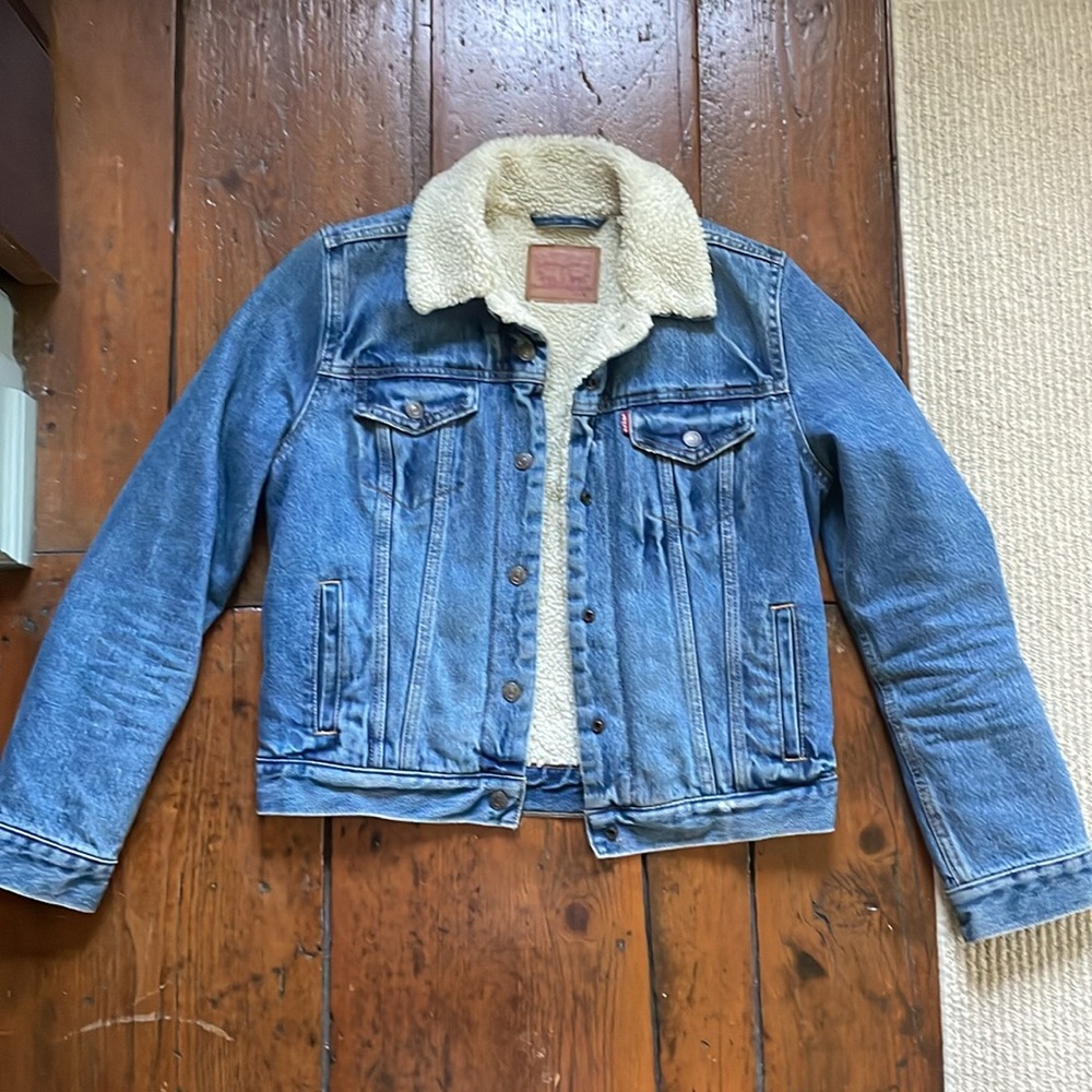 Levi's Fur Jean Jacket